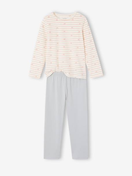 Pack of 2 pyjamas for girls beige - vertbaudet enfant 