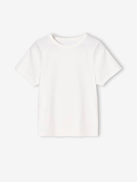 Pack of 2 cropped T-shirts for girls ink blue - vertbaudet enfant 