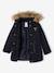 3-in-1 Parka with Hood for Girls black+GREEN DARK SOLID+grey green+khaki+PURPLE MEDIUM SOLID+sage - vertbaudet enfant 