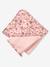 Cape de bain et gant LATIKA rose imprimé - vertbaudet enfant 