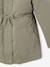 3-in-1 Parka with Hood for Girls black+GREEN DARK SOLID+grey green+khaki+PURPLE MEDIUM SOLID+sage - vertbaudet enfant 
