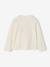 Long-sleeved T-shirt for girls ecru+rosy - vertbaudet enfant 