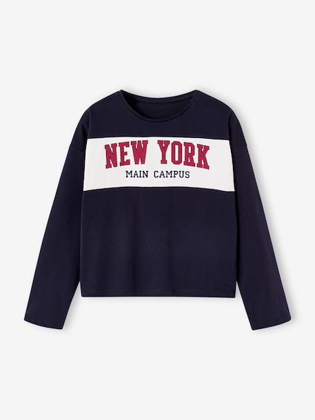 Pack of 2 pyjamas for girls navy blue - vertbaudet enfant 
