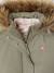 3-in-1 Parka with Hood for Girls black+GREEN DARK SOLID+grey green+khaki+PURPLE MEDIUM SOLID+sage - vertbaudet enfant 