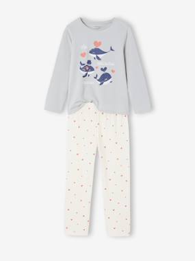Fille-Lot de 2 pyjamas fille