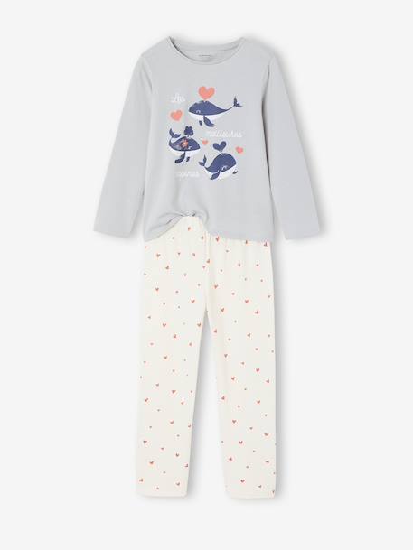 Pack of 2 pyjamas for girls beige - vertbaudet enfant 