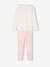 Pack of 2 long-sleeved pyjamas for girls pale pink - vertbaudet enfant 