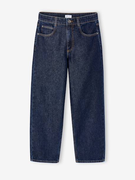 Jean loose garçon denim brut+denim gris+double stone - vertbaudet enfant 