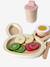 Set repas poupon en bois FSC® rose - vertbaudet enfant 