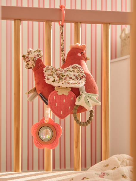 Hanging hen soft toy orange - vertbaudet enfant 