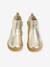 Zip-up boots for girls gold - vertbaudet enfant 