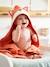 Cape de bain et gant de toilette Renard TERRE CUITE - vertbaudet enfant 