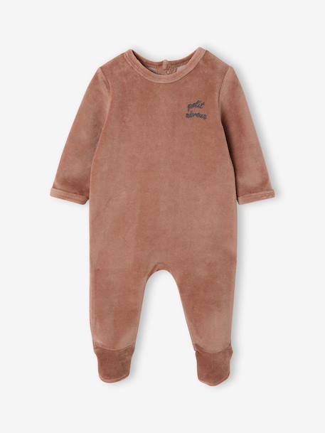 Lot de 3 dors bien bébé ouverture dos beige chiné+gris chiné+vert sauge - vertbaudet enfant 