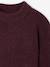 Boxy jumper for girls plum+rose - vertbaudet enfant 