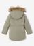 3-in-1 Parka with Hood for Girls black+GREEN DARK SOLID+grey green+khaki+PURPLE MEDIUM SOLID+sage - vertbaudet enfant 