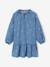 Dress for girls denim blue - vertbaudet enfant 
