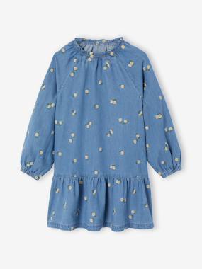 Fille-Robe denim fille