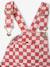 Dungarees in twill for girls sweet pink - vertbaudet enfant 