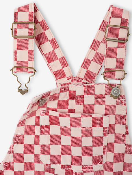 Salopette fille rose bonbon - vertbaudet enfant 