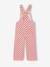 Dungarees in twill for girls sweet pink - vertbaudet enfant 