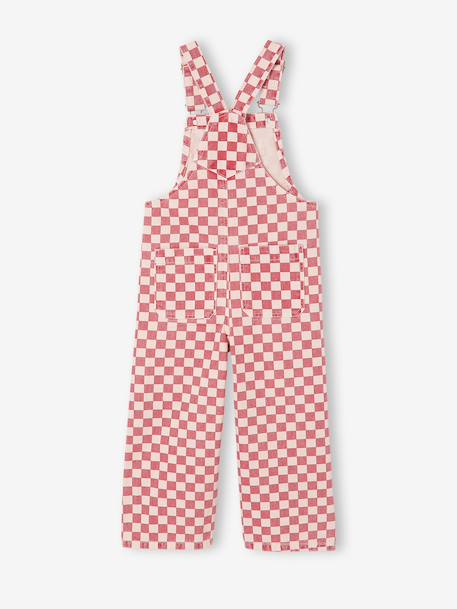 Salopette fille rose bonbon - vertbaudet enfant 