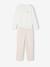Pyjamas with trousers for girls pale pink - vertbaudet enfant 