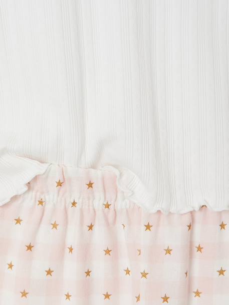 Pyjamas with trousers for girls pale pink - vertbaudet enfant 