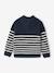 Jumper for girls ecru+navy blue - vertbaudet enfant 