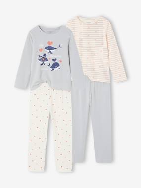-Pack of 2 pyjamas for girls