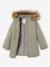 3-in-1 Parka with Hood for Girls black+GREEN DARK SOLID+grey green+khaki+PURPLE MEDIUM SOLID+sage - vertbaudet enfant 