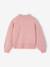 Boxy jumper for girls plum+rose - vertbaudet enfant 