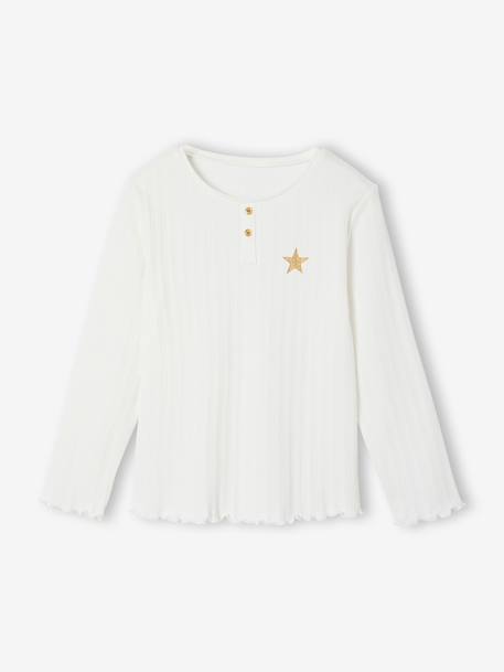 Pyjamas with trousers for girls pale pink - vertbaudet enfant 