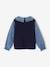 2-in-1 jumper for girls navy blue+tomato red - vertbaudet enfant 