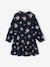 Long-sleeved dress for girls camel+slate blue - vertbaudet enfant 