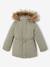 3-in-1 Parka with Hood for Girls black+GREEN DARK SOLID+grey green+khaki+PURPLE MEDIUM SOLID+sage - vertbaudet enfant 