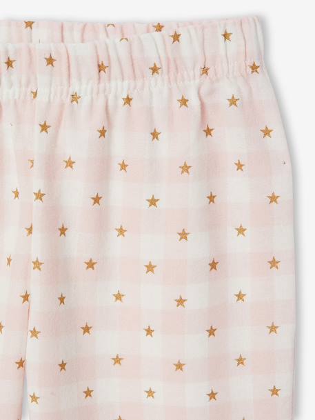 Pyjamas with trousers for girls pale pink - vertbaudet enfant 