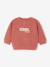 Long-sleeved baby Sweatshirt terracotta - vertbaudet enfant 