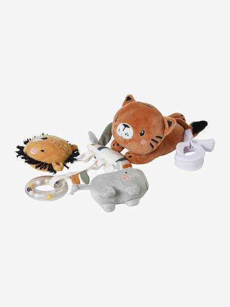 Multisensory Toy with Clip, Tanzania brown - vertbaudet enfant 