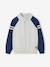 Zip-up cardigan with high neck for boys marl grey - vertbaudet enfant 