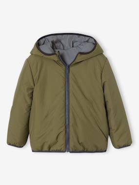-Blouson réversible garçon à capuche