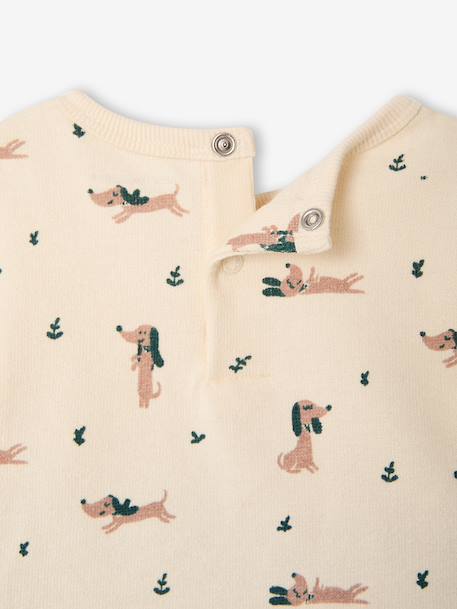 T-shirt and trousers set for baby caramel+green - vertbaudet enfant 