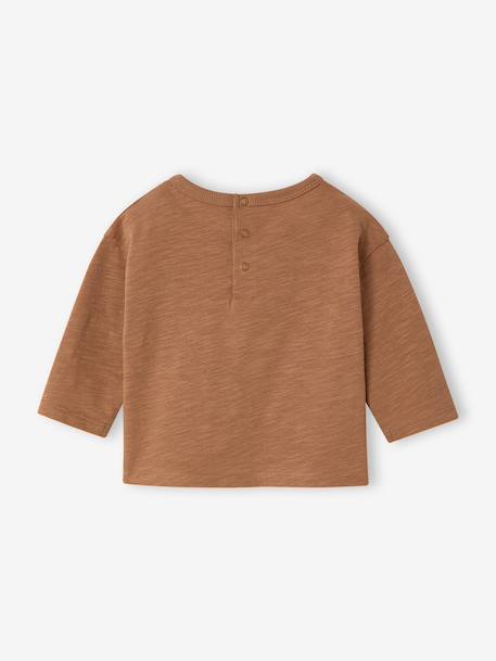 Long-sleeved T-shirt for baby caramel - vertbaudet enfant 