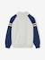 Zip-up cardigan with high neck for boys marl grey - vertbaudet enfant 