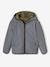 Blouson réversible garçon à capuche kaki - vertbaudet enfant 