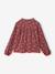 Cotton Gauze Shirt for Girls chambray blue+ecru+mauve+printed white - vertbaudet enfant 
