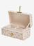 Metal trunk jewellery box vanilla - vertbaudet enfant 