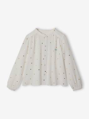 Cotton Gauze Shirt for Girls - vertbaudet enfant