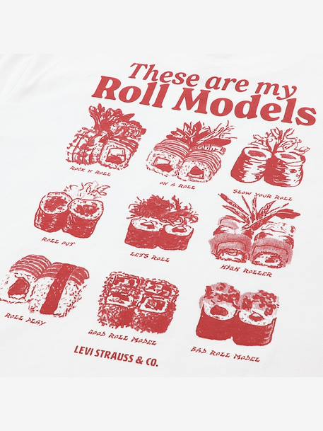 T-shirt Roll Models blanc - vertbaudet enfant 