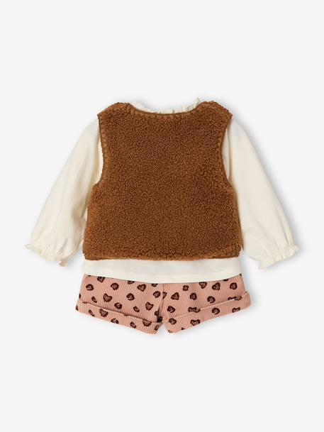 3-piece set for baby blush - vertbaudet enfant 