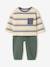 T-shirt and trousers set for baby caramel+green - vertbaudet enfant 